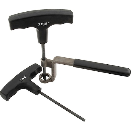 Allstar Performance 0.63 in. Valve Lash Wrench with 0.19 in. & 0.22 in. Allen ALL96403